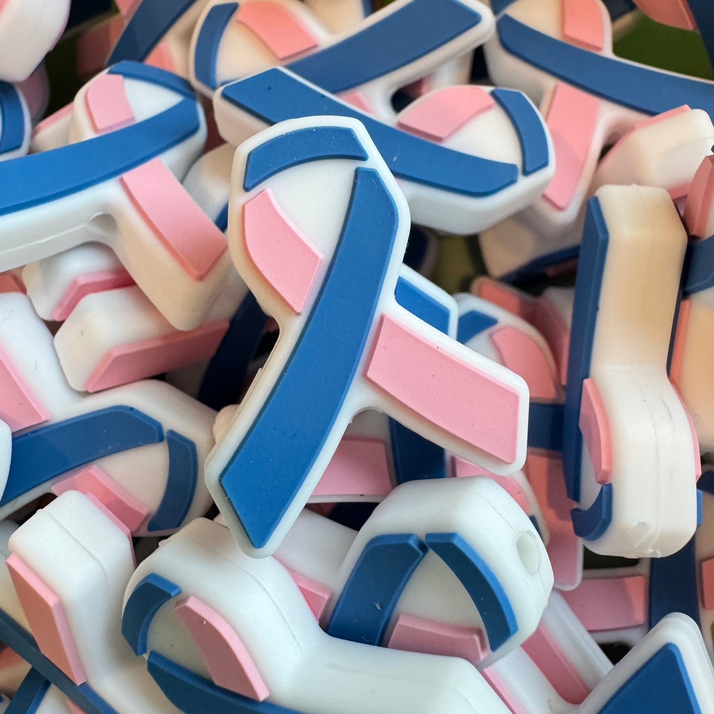 Blue/Pink Awareness Ribbon