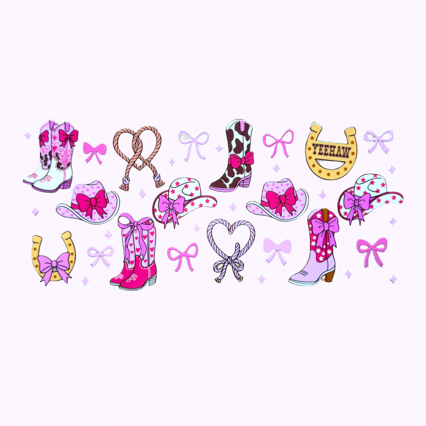 Western Girly Cup Wrap #73