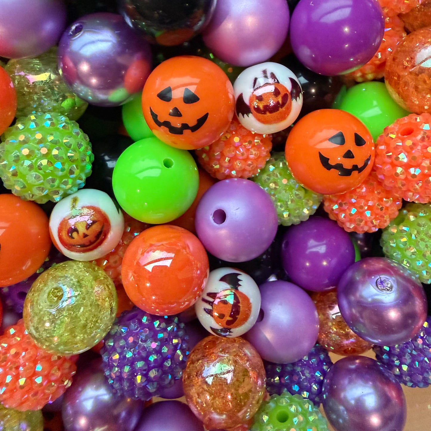 Happy Halloween Bead Scoop