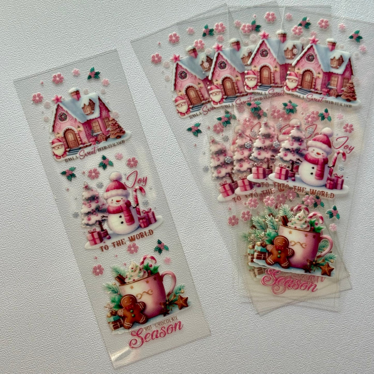 Christmas Bookmark/Pen Wraps