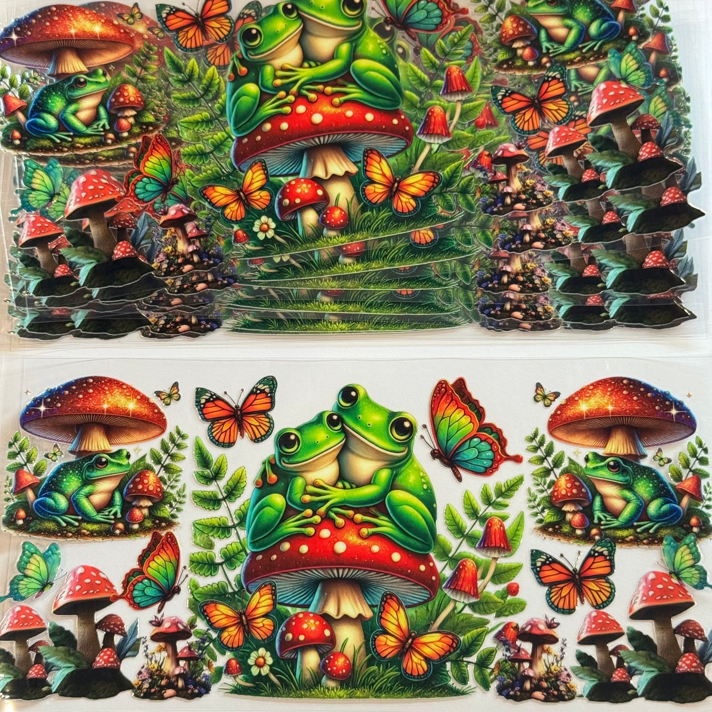 Frog & Mushrooms Cup Wrap #10