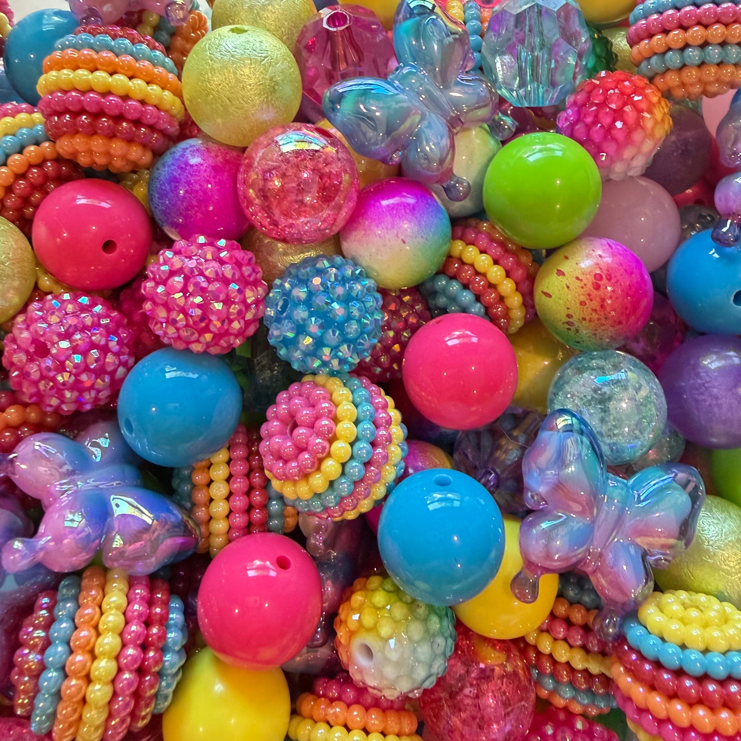 Rainbow Butterfly Bead Scoop