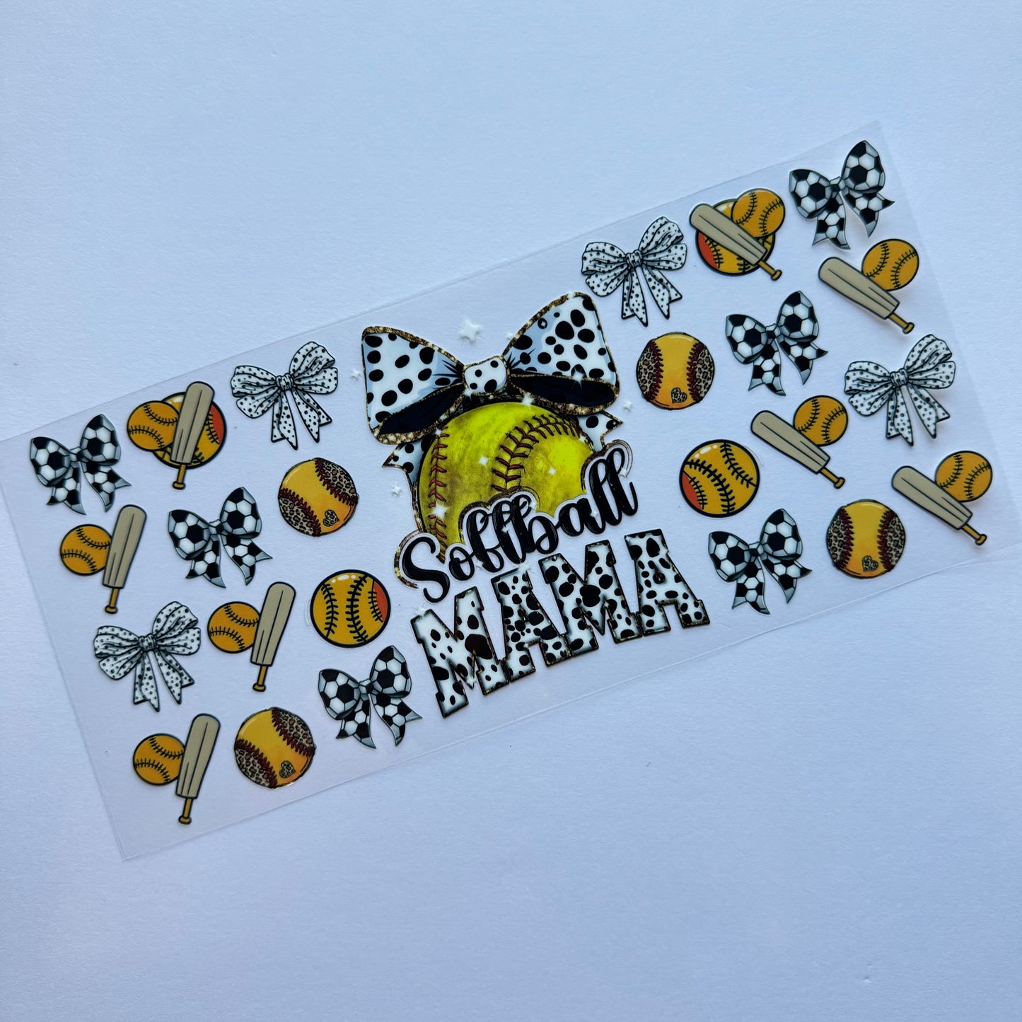Sports Mama Themed Cup Wraps