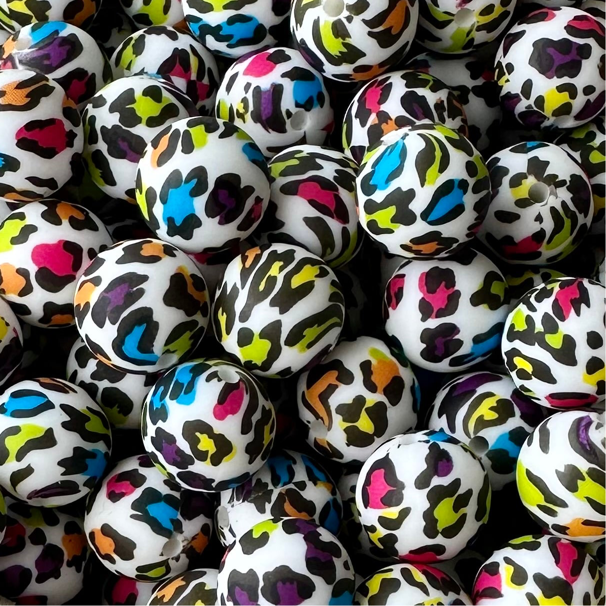 Bright Colorful Leopard
