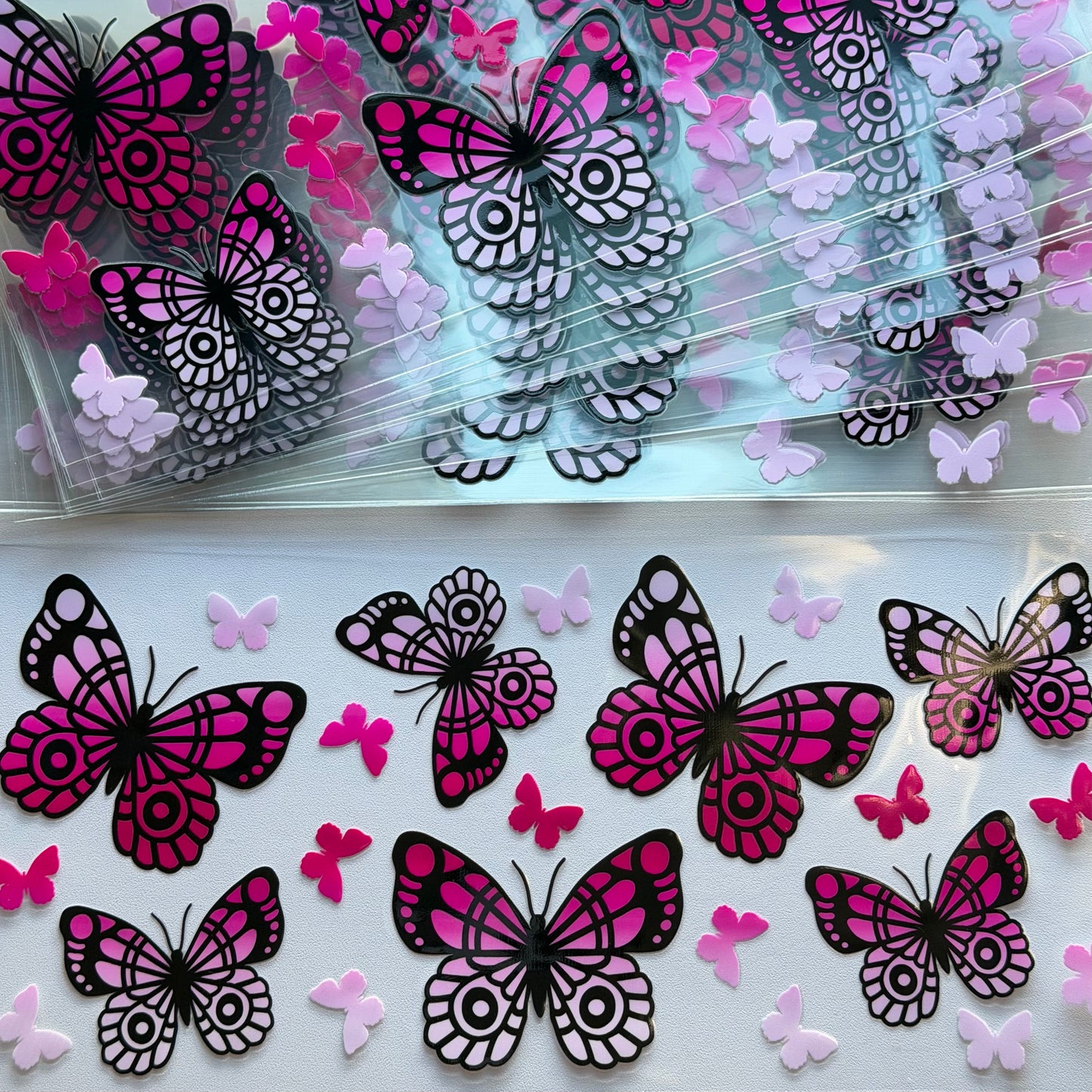 Cute Butterflies Cup Wrap #5