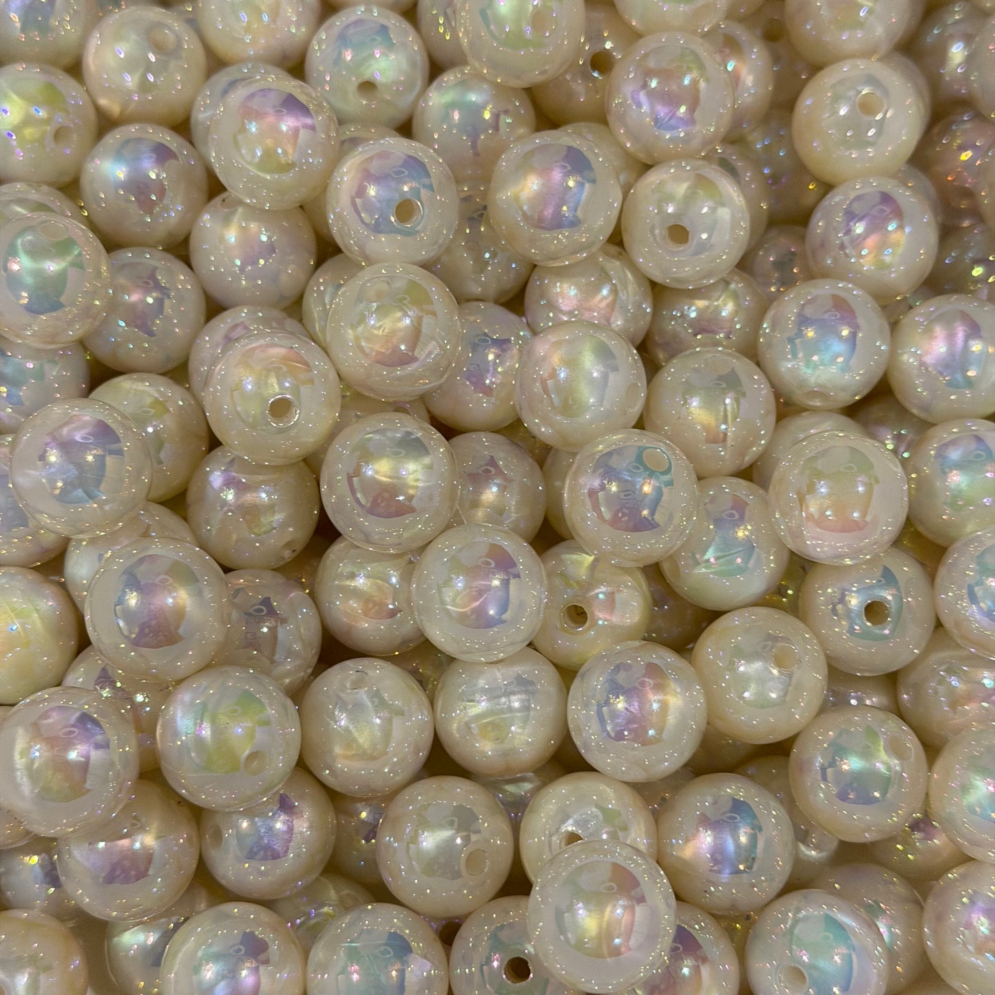 16mm Pastel Acrylic Bead Mix 25PK