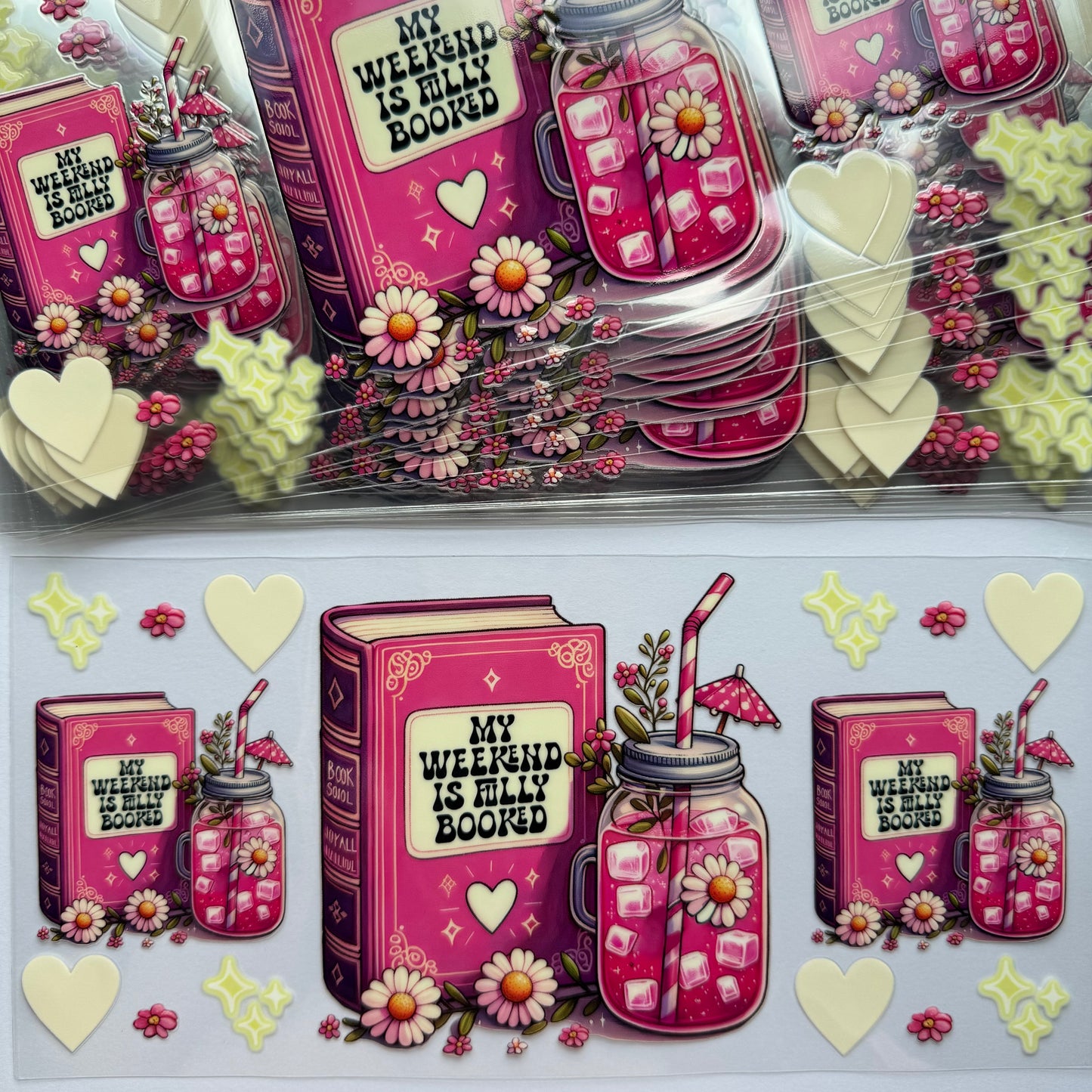 My Weekend Is Fully Booked Cup Wrap #111