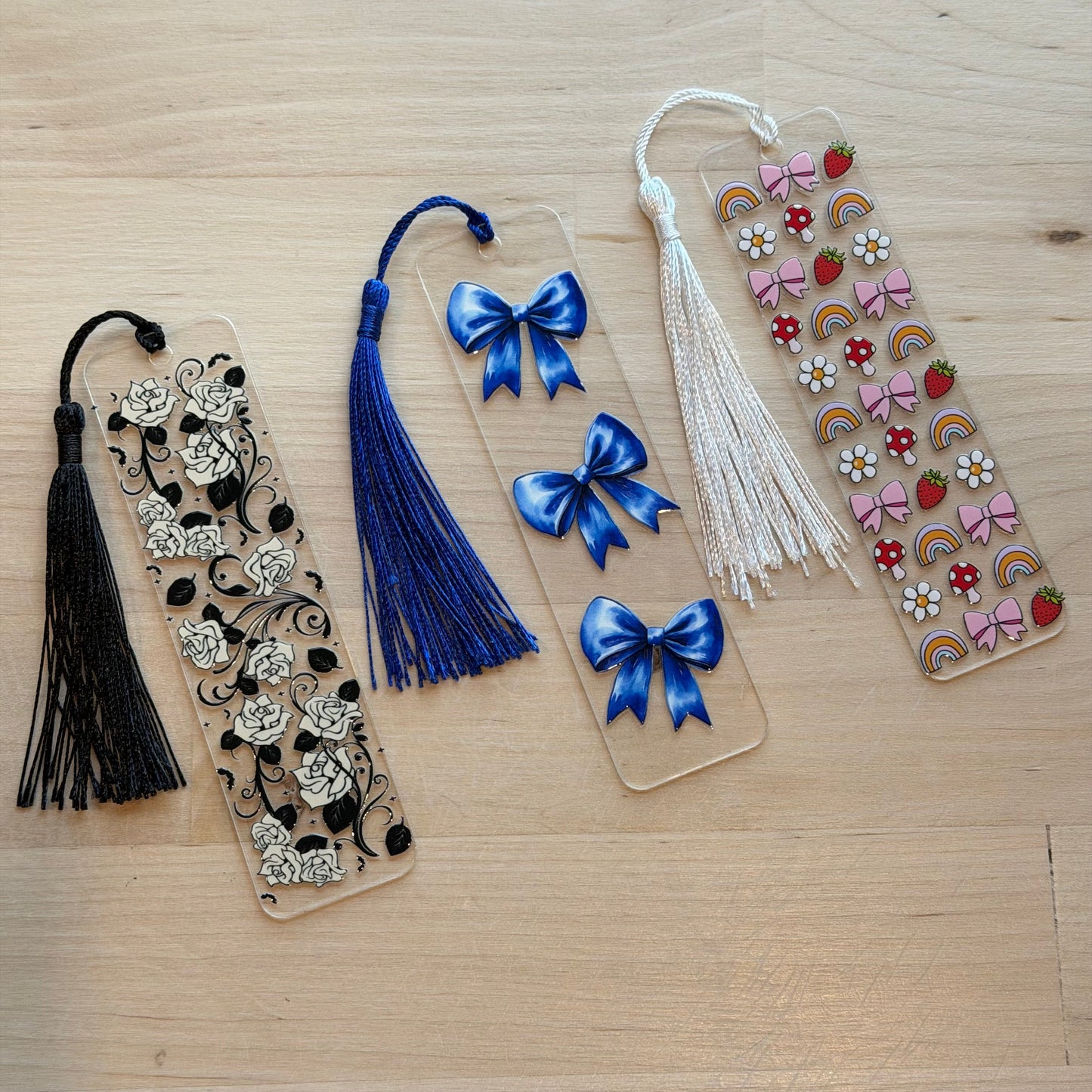 Blank Bookmarks With Tassels 20 PK