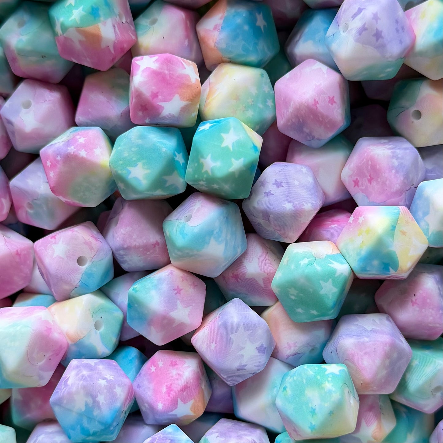 Hexagon Star Tye Dye