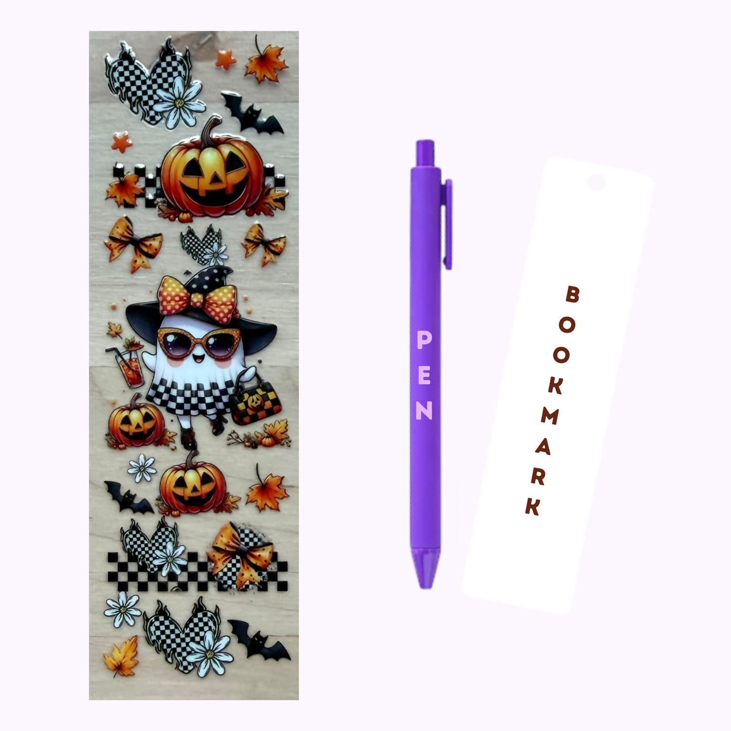 Ghost Pen/Bookmark Wrap #91