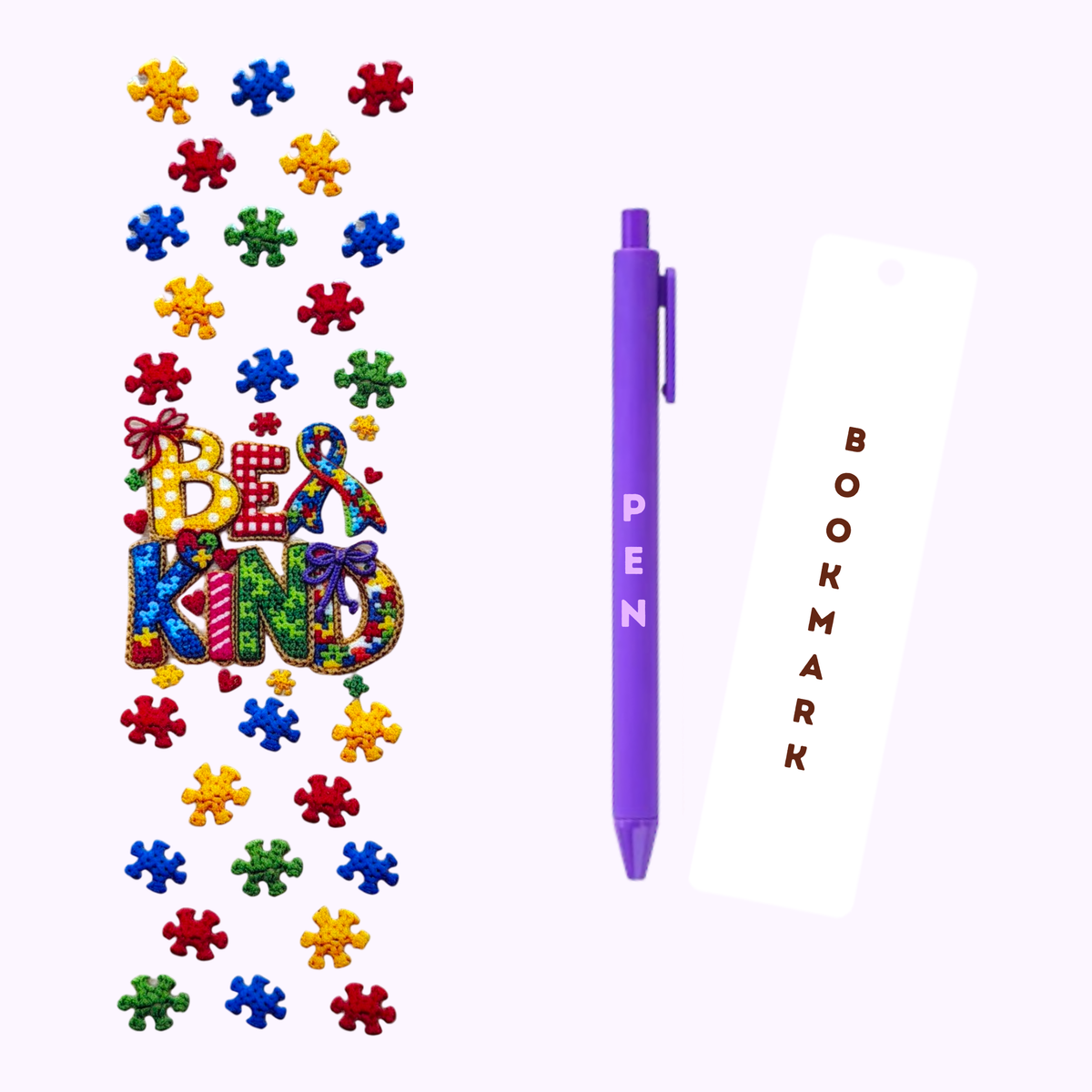 Be Kind Pen/Bookmark Wrap #84