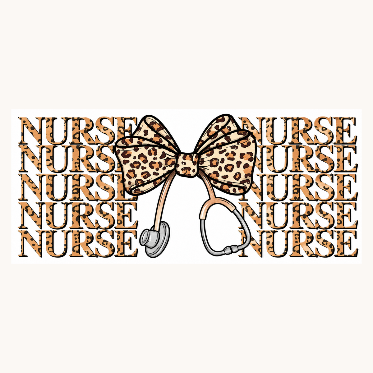 Brown Nurse with Stethoscope