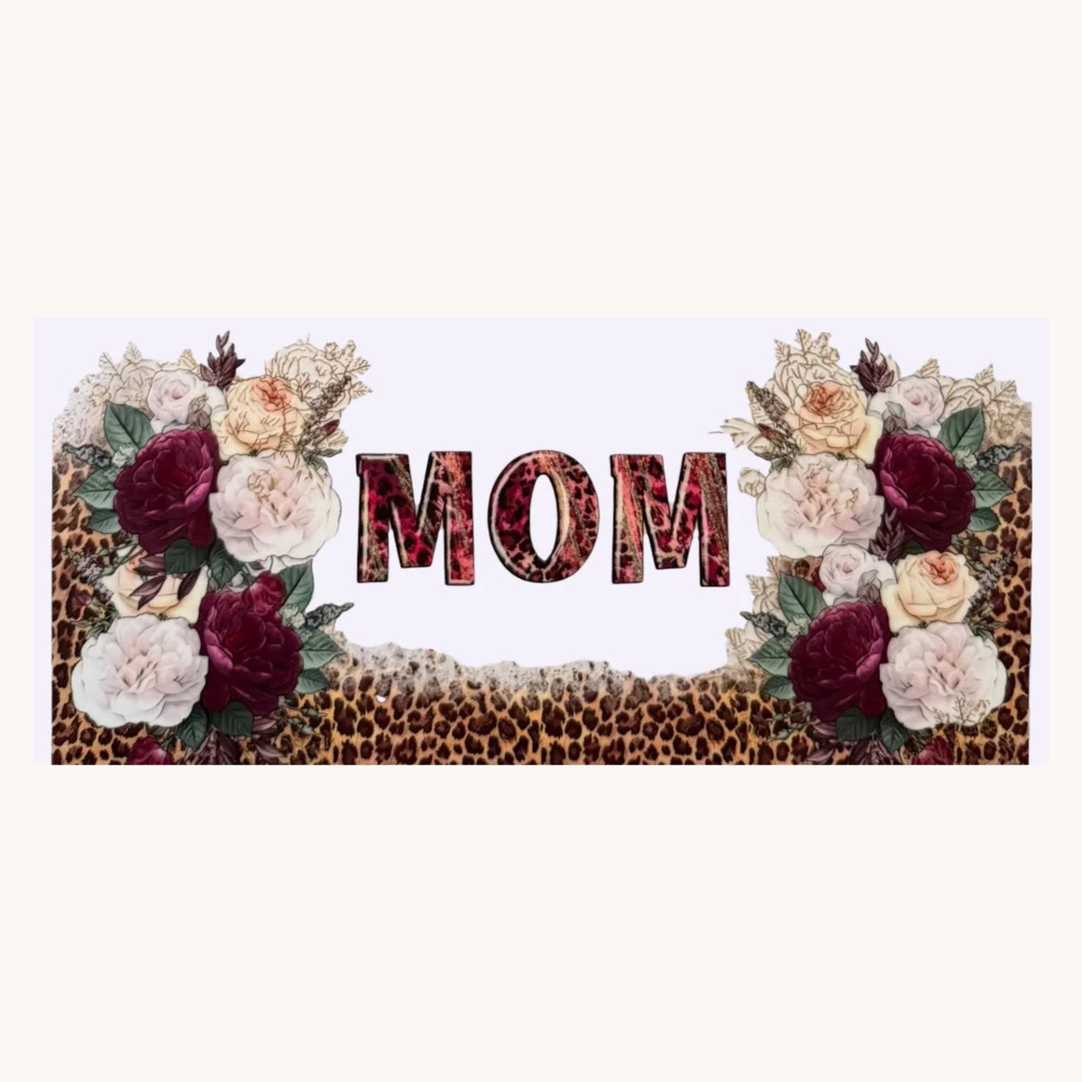 Mom With Roses