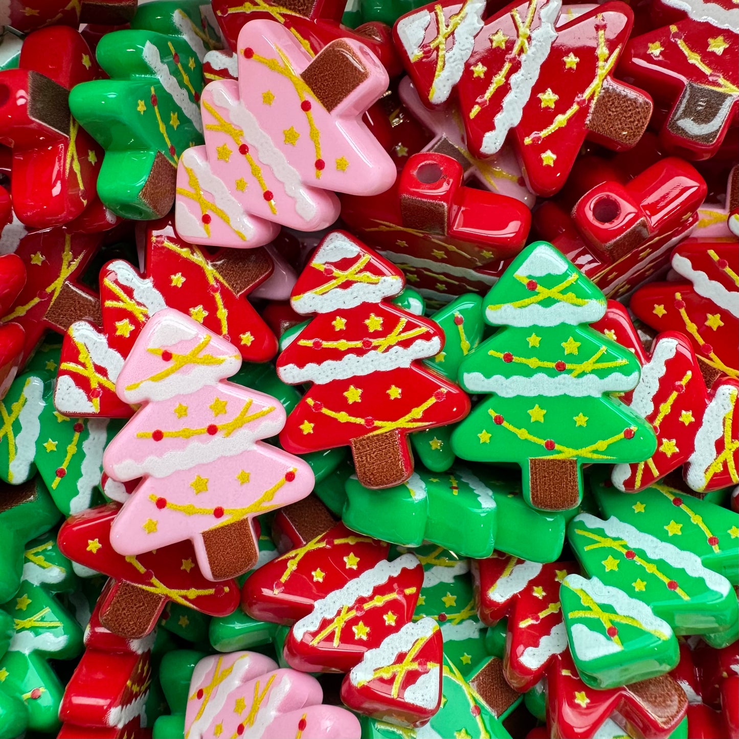 Acrylic Xmas Tree’s 3pk