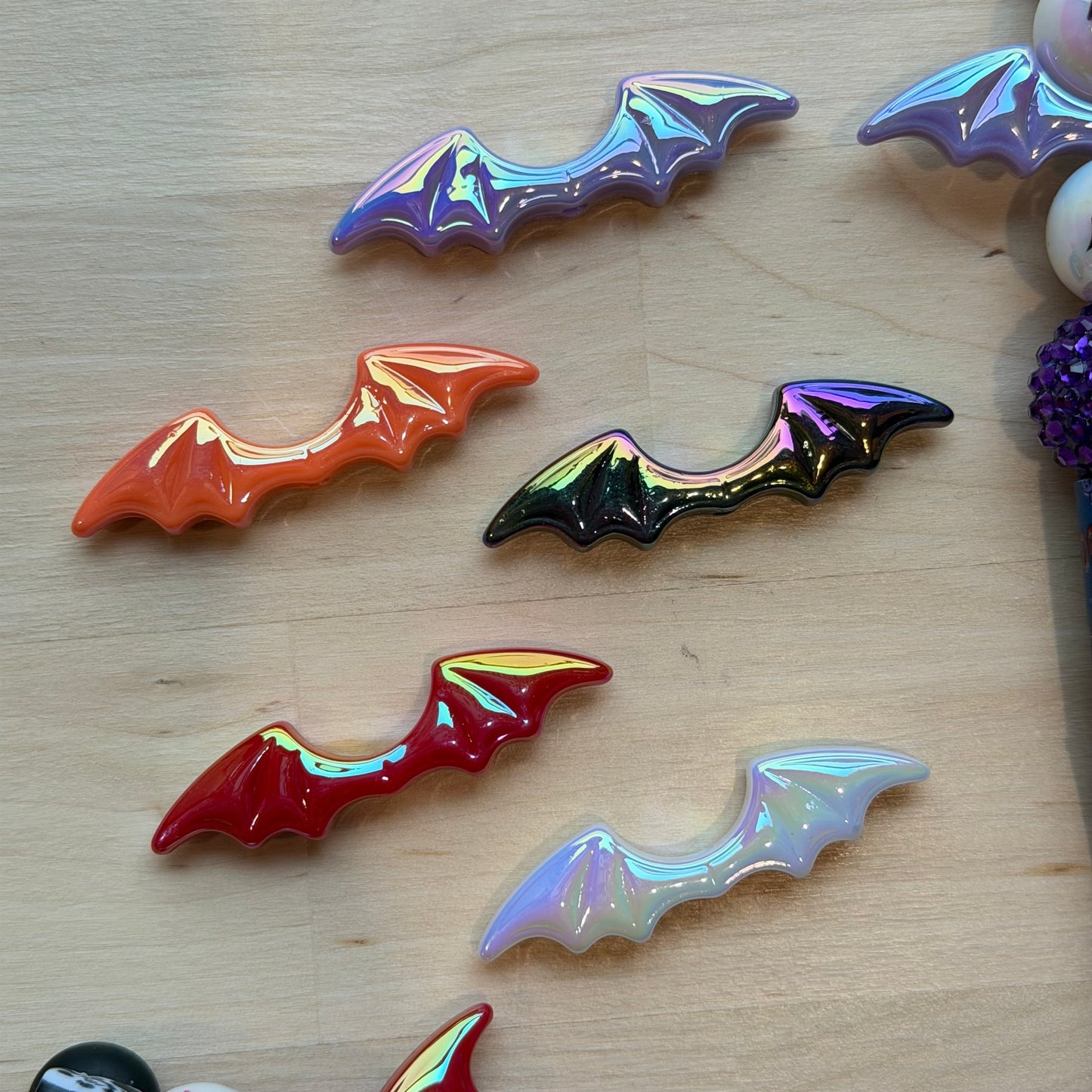Acrylic Bat Wings 5pk