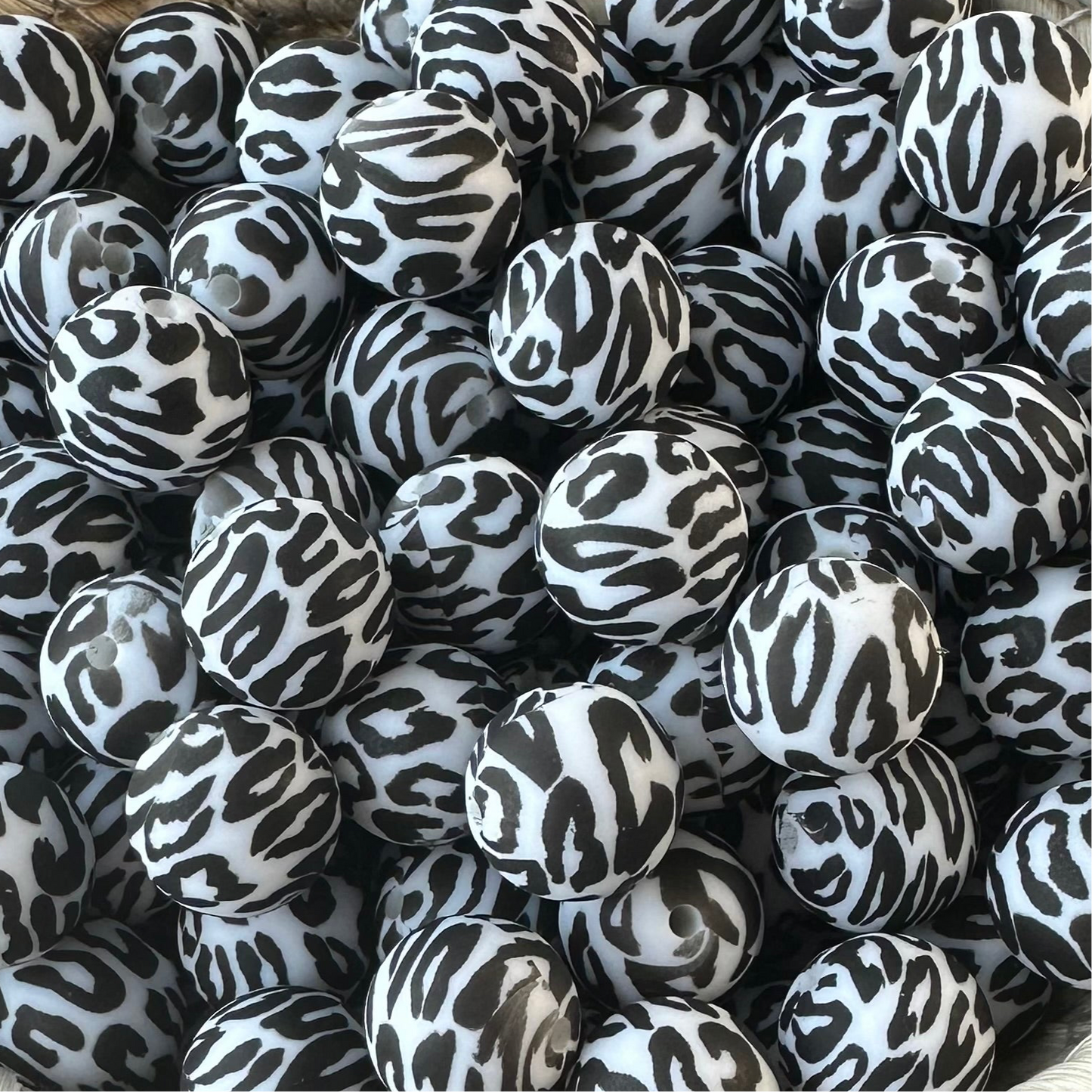 Black & White Leopard