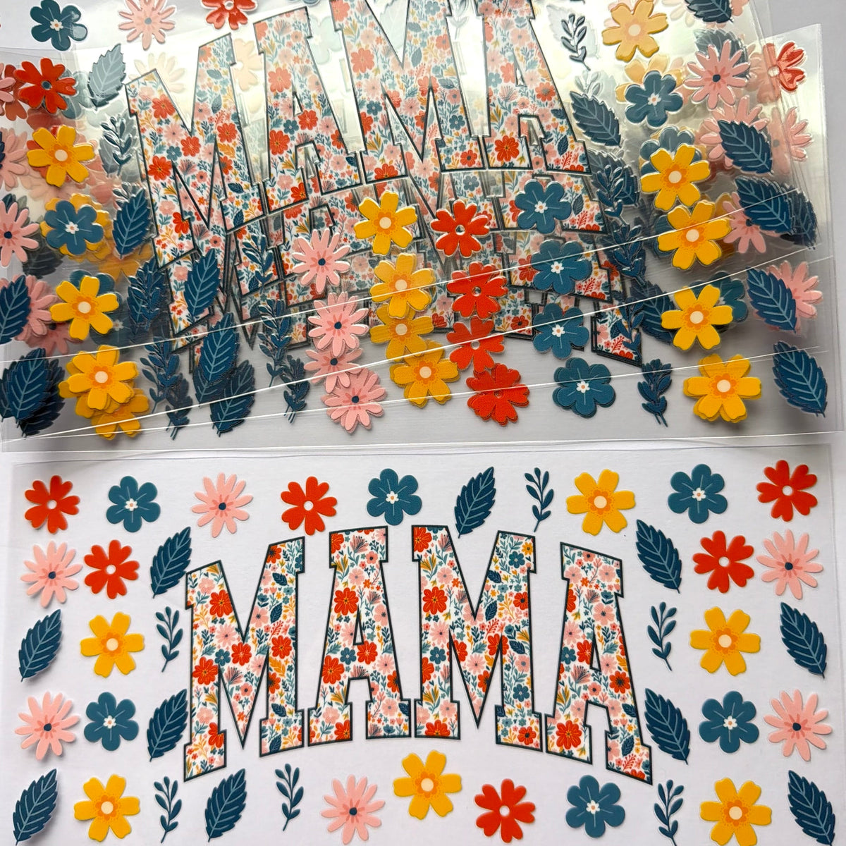 Mama with Flowers
