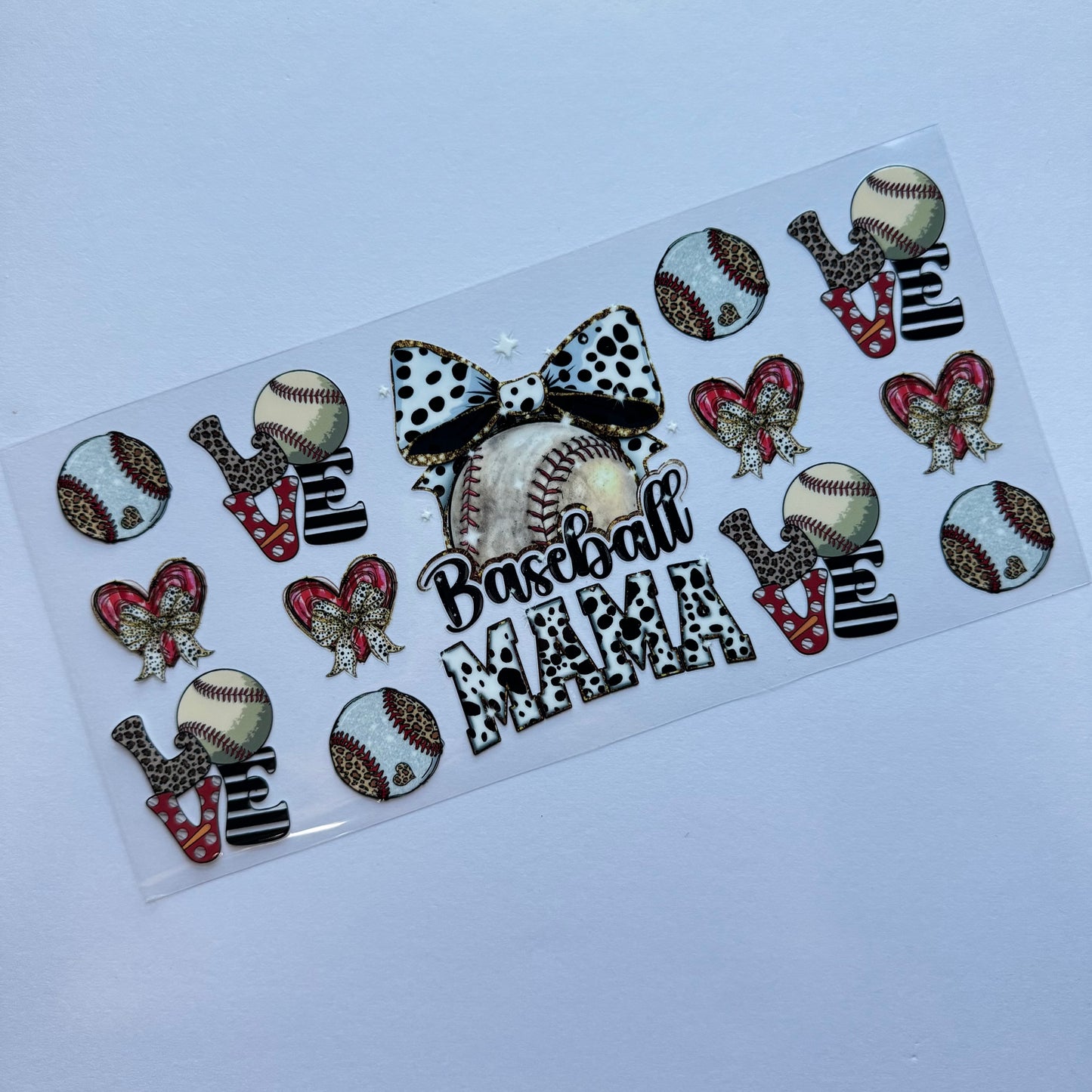 Sports Mama Themed Cup Wraps