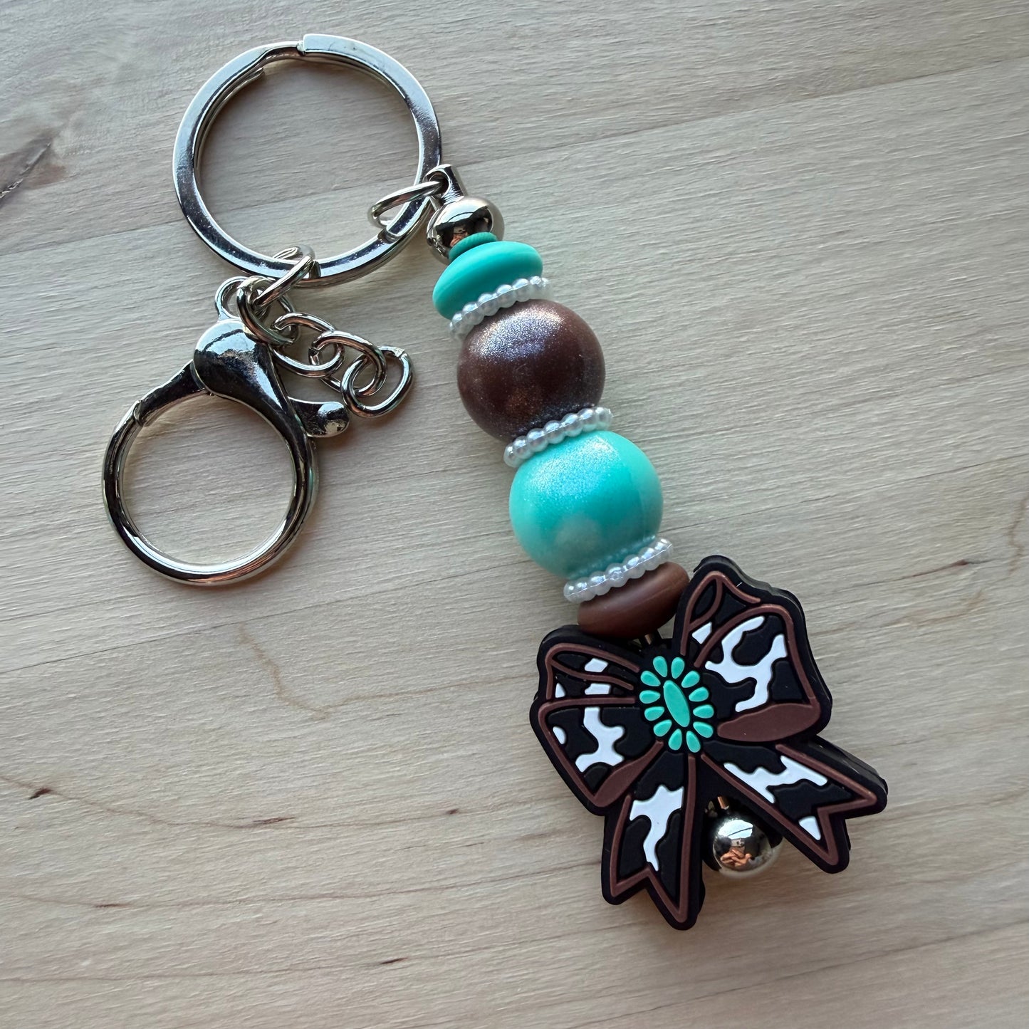Western Bow Keychain