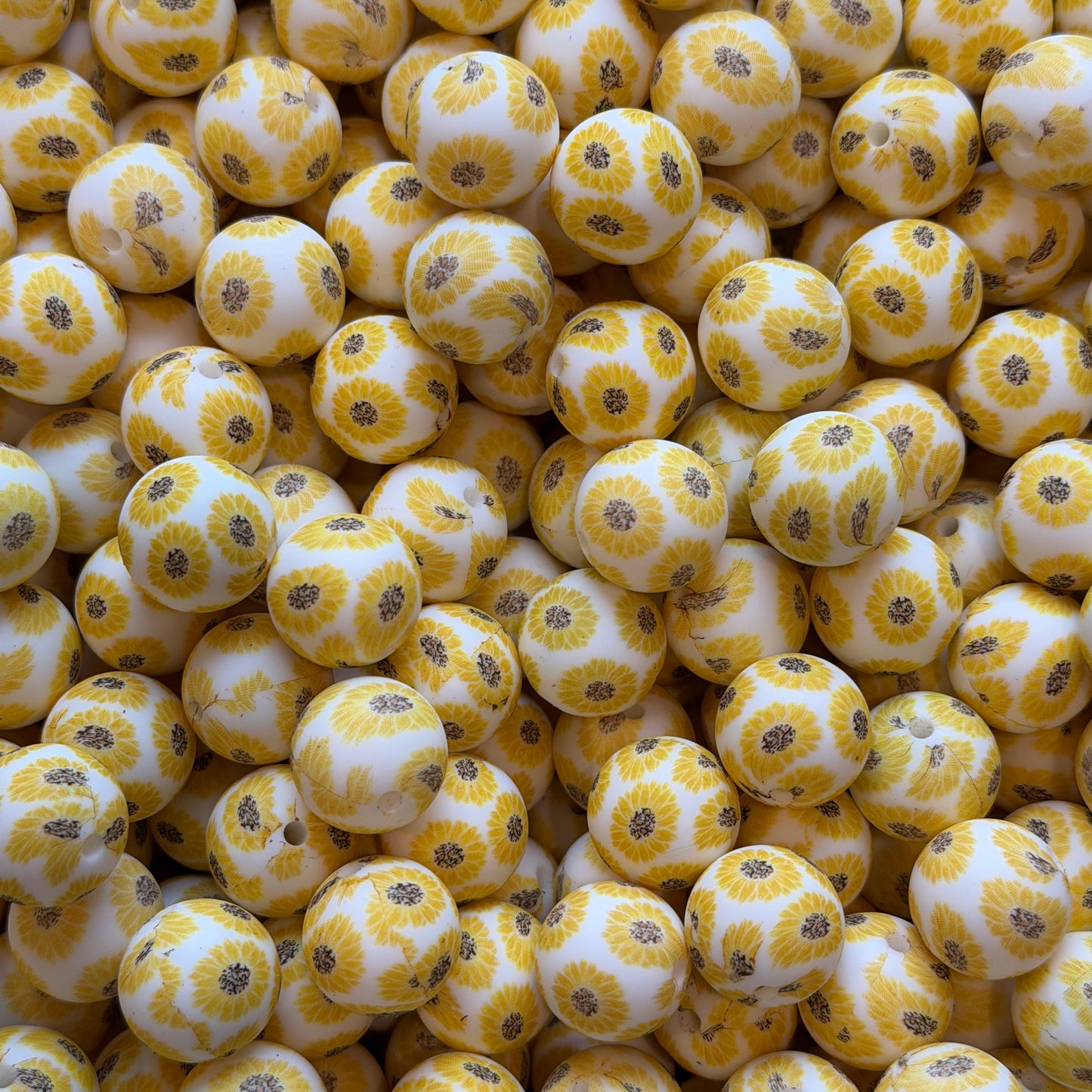 Sunflowers (White)