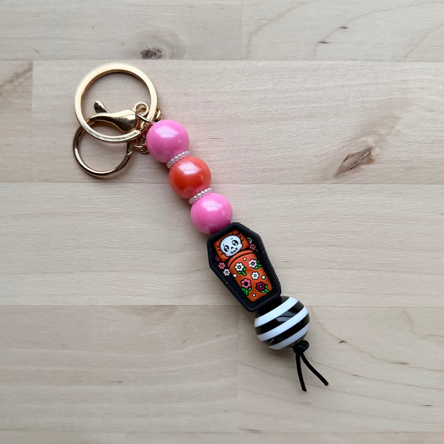 Coffin Keychain