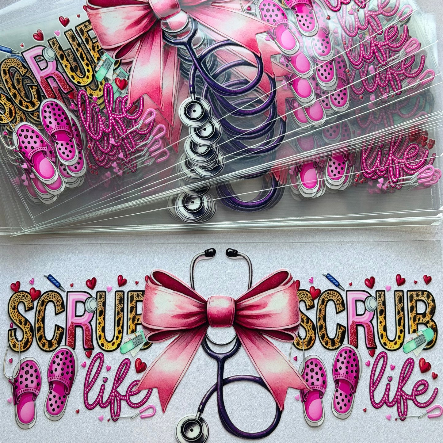 Scrub Life Cup Wrap #46