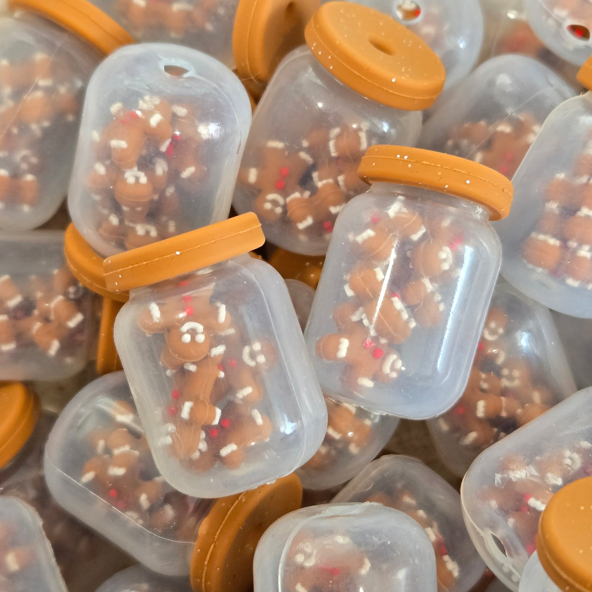 3D Jar of Gingerbread Men