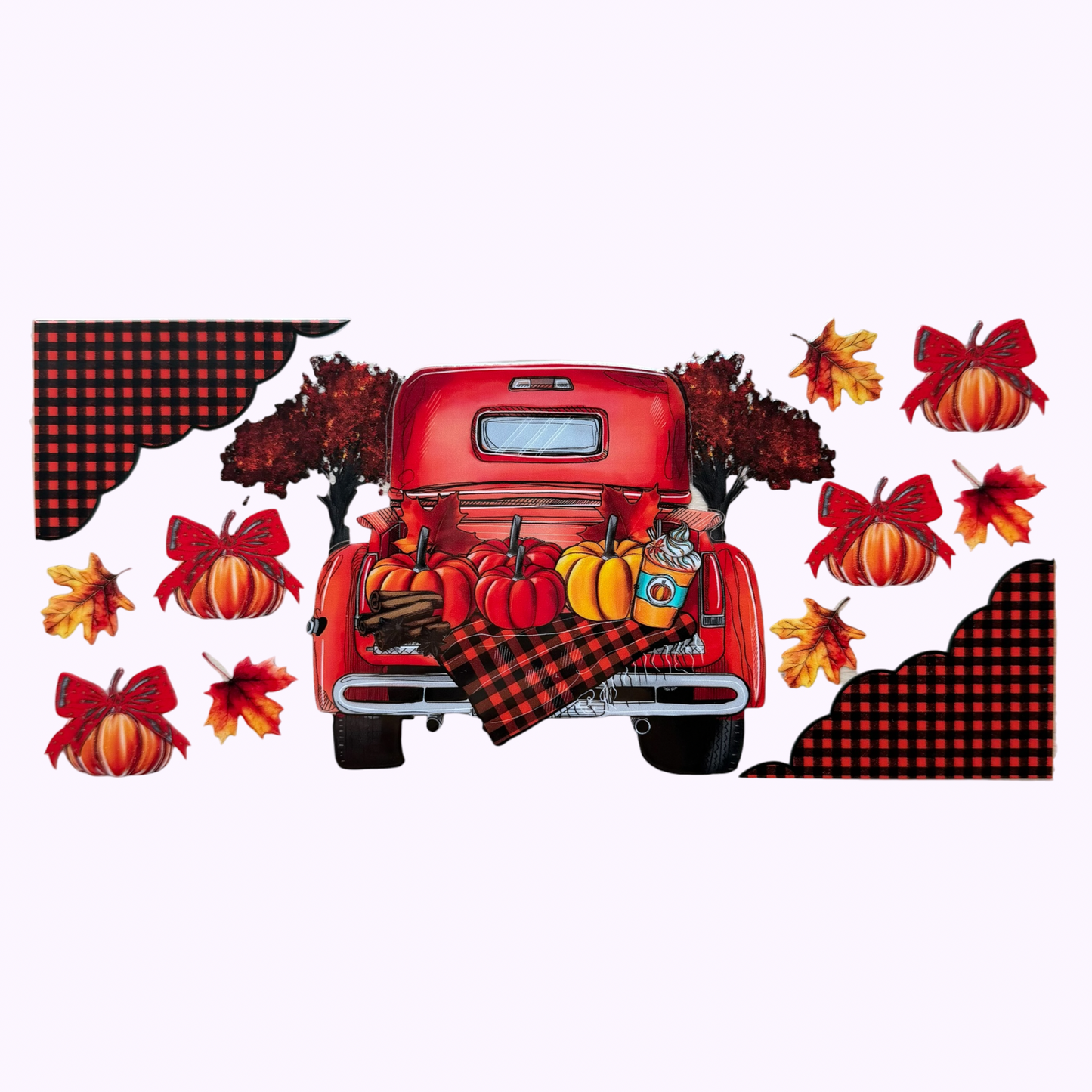 Truck Full Of Pumpkins Cup Wrap #127