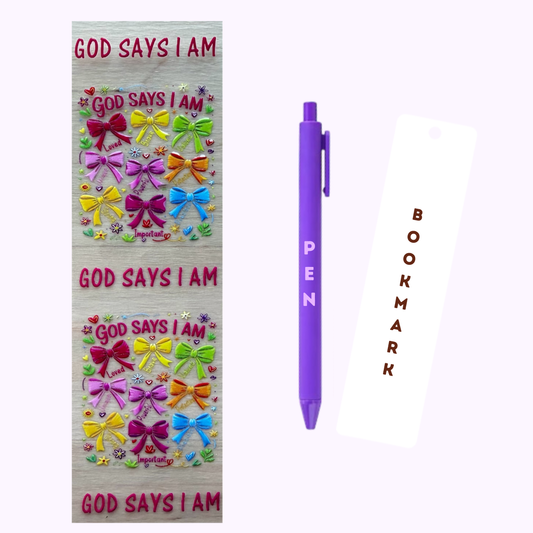 God Say I Am Pen/Bookmark Wrap #79