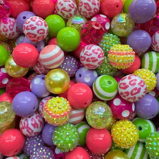 Colorful Leopard Bead Scoop