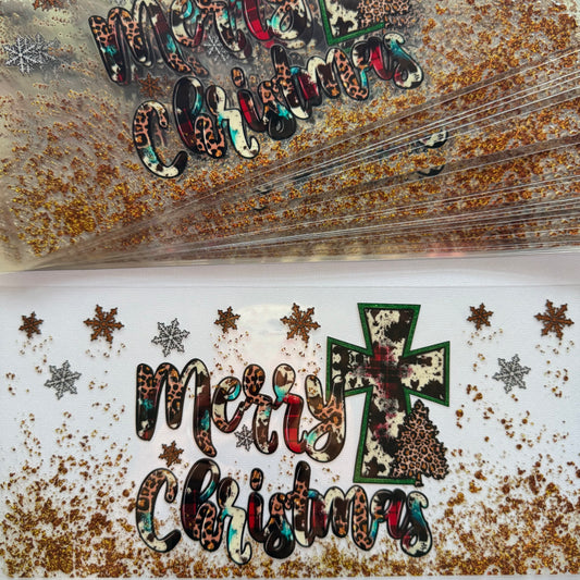 Merry Christmas Cup Wrap #12A