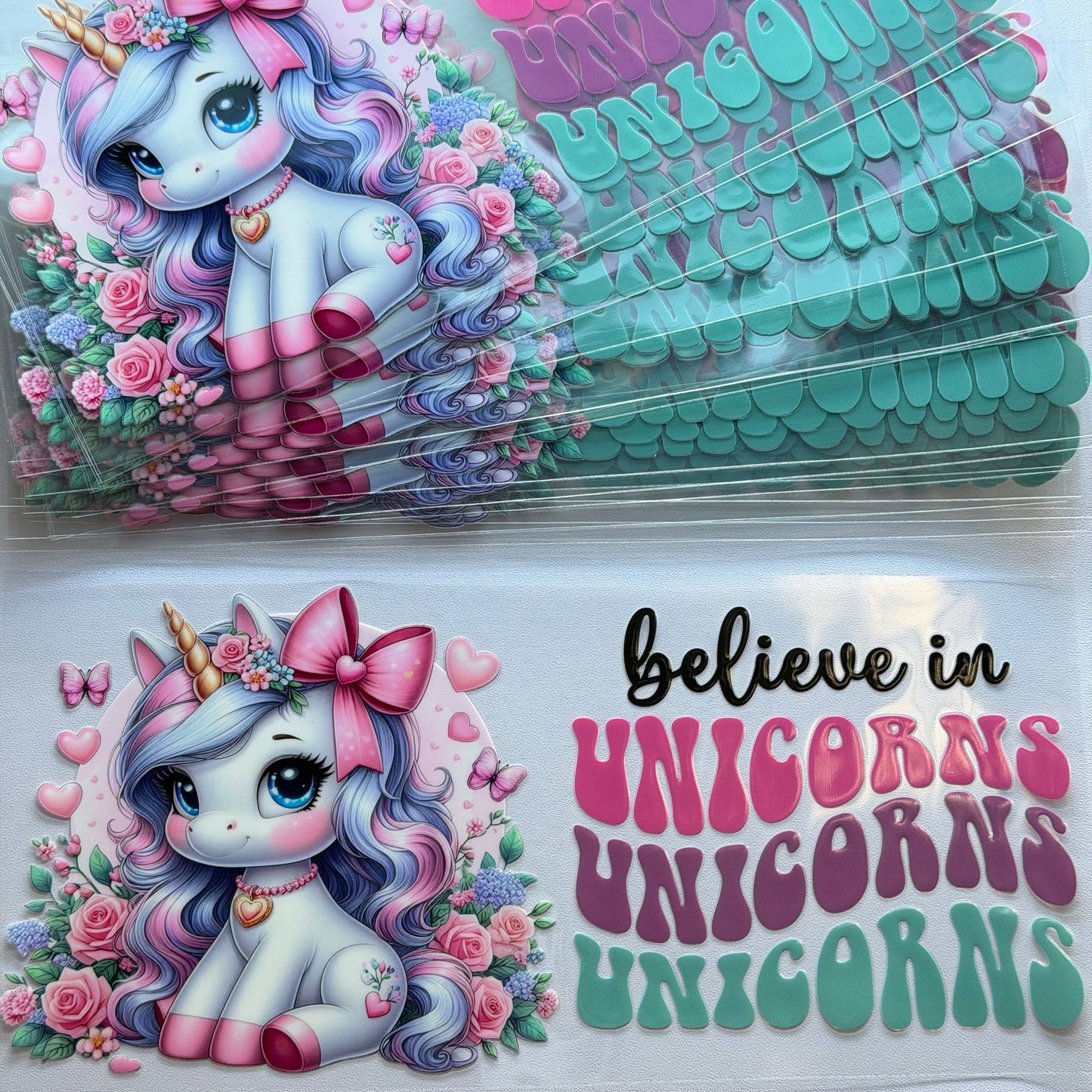 Believe In Unicorns Cup Wrap #3