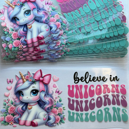 Believe In Unicorns Cup Wrap #3
