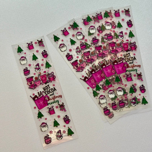 Christmas Bookmark/Pen Wraps