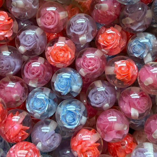Rose Bead Mix 12PK