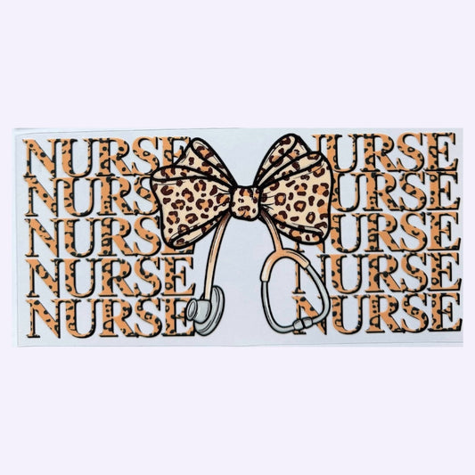 Brown Nurse with Stethoscope
