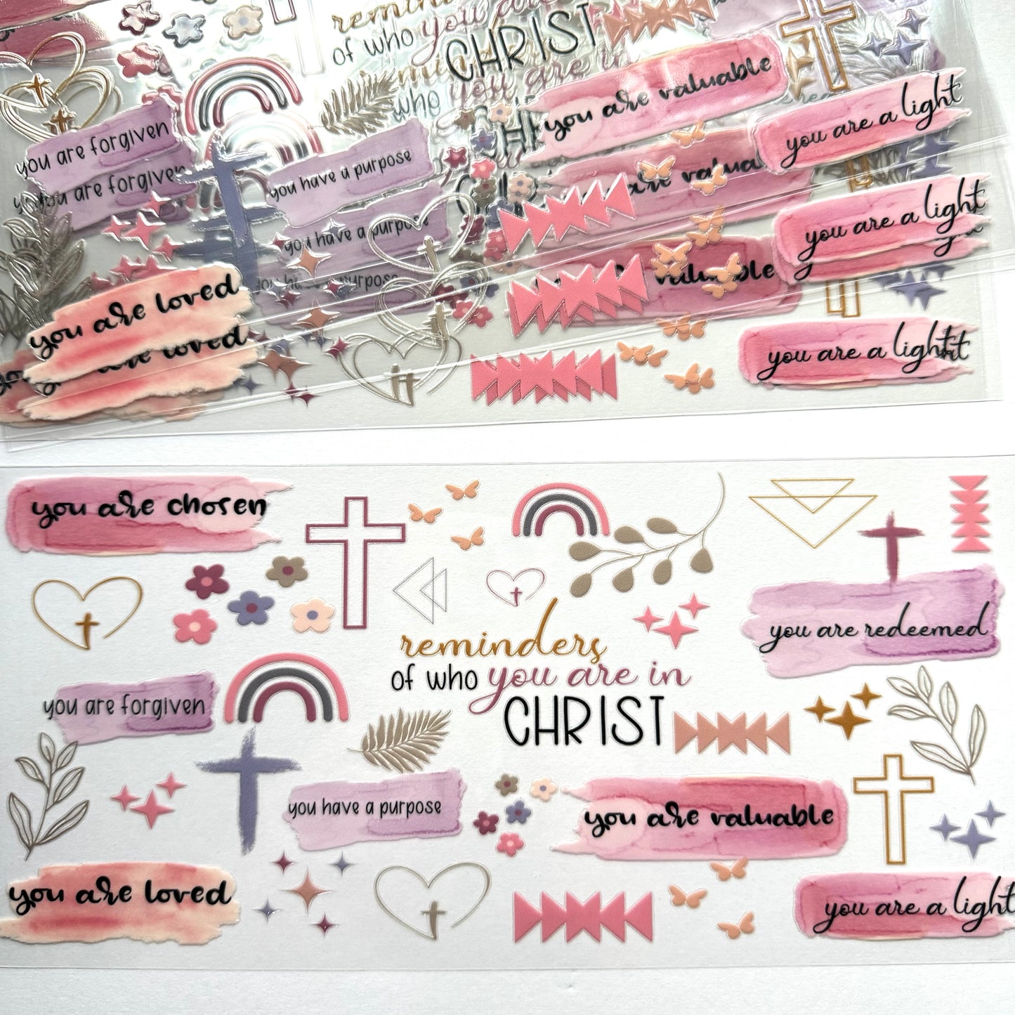 Faith Themed Cup Wraps