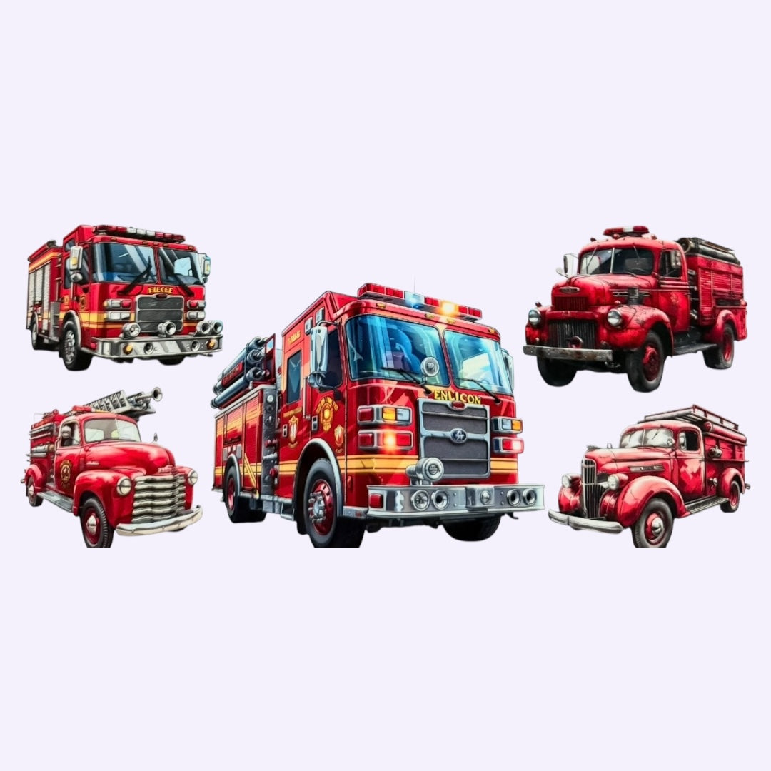 Firetrucks Cup Wrap #76