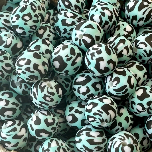 Teal Leopard