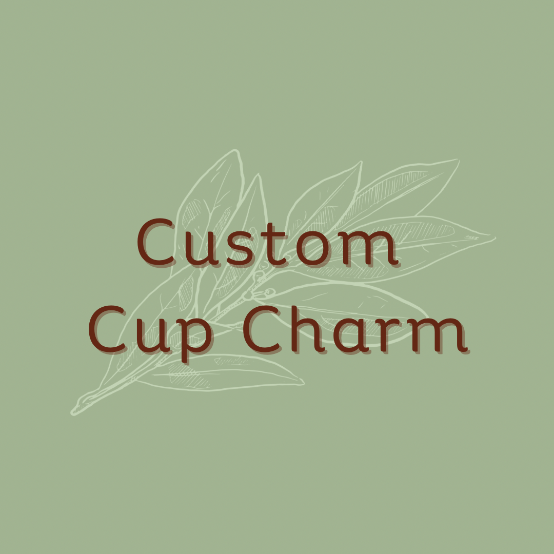 Custom Cup Charms