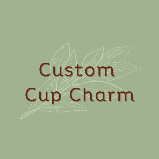 Custom Cup Charms