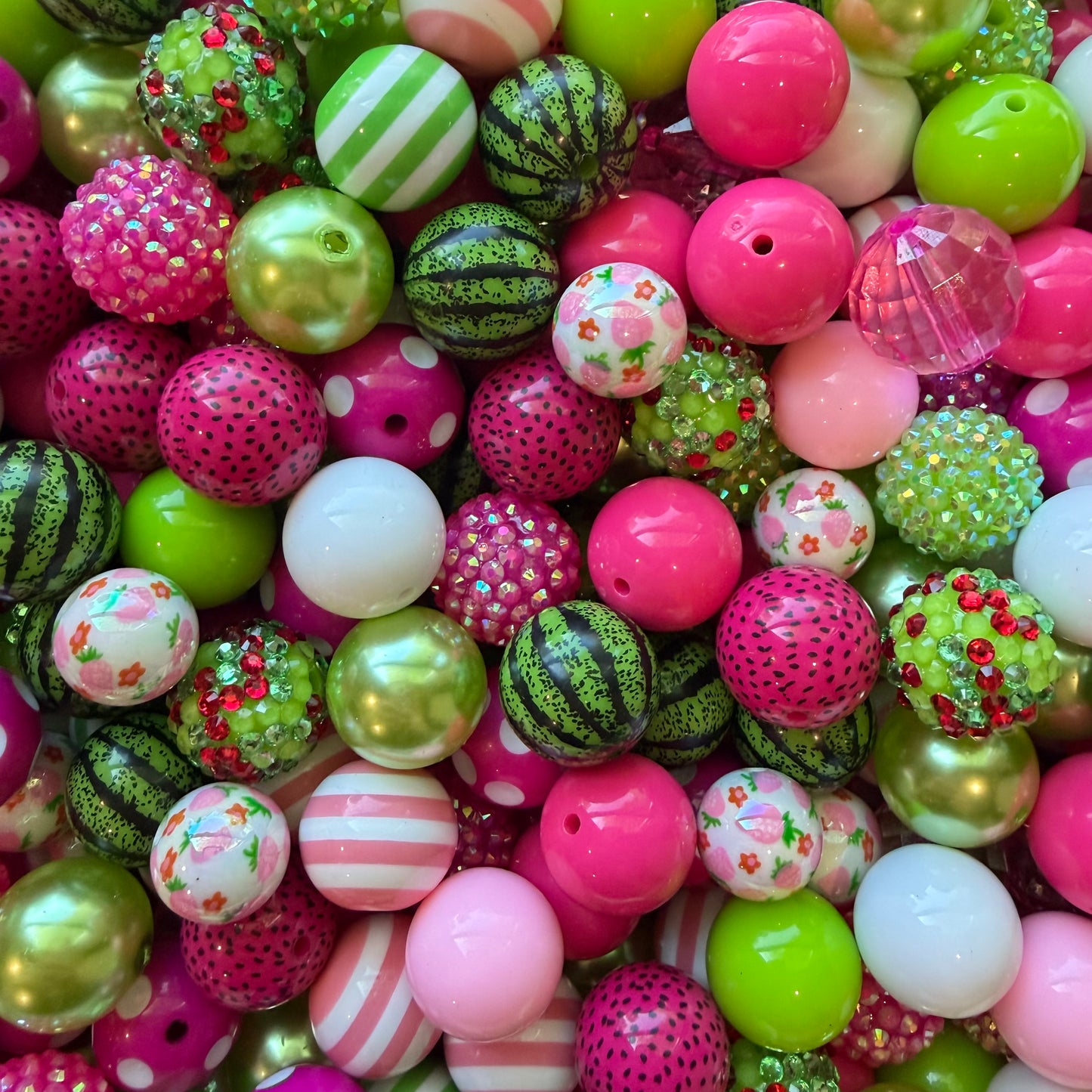 Strawberry Watermelon Bead Scoop