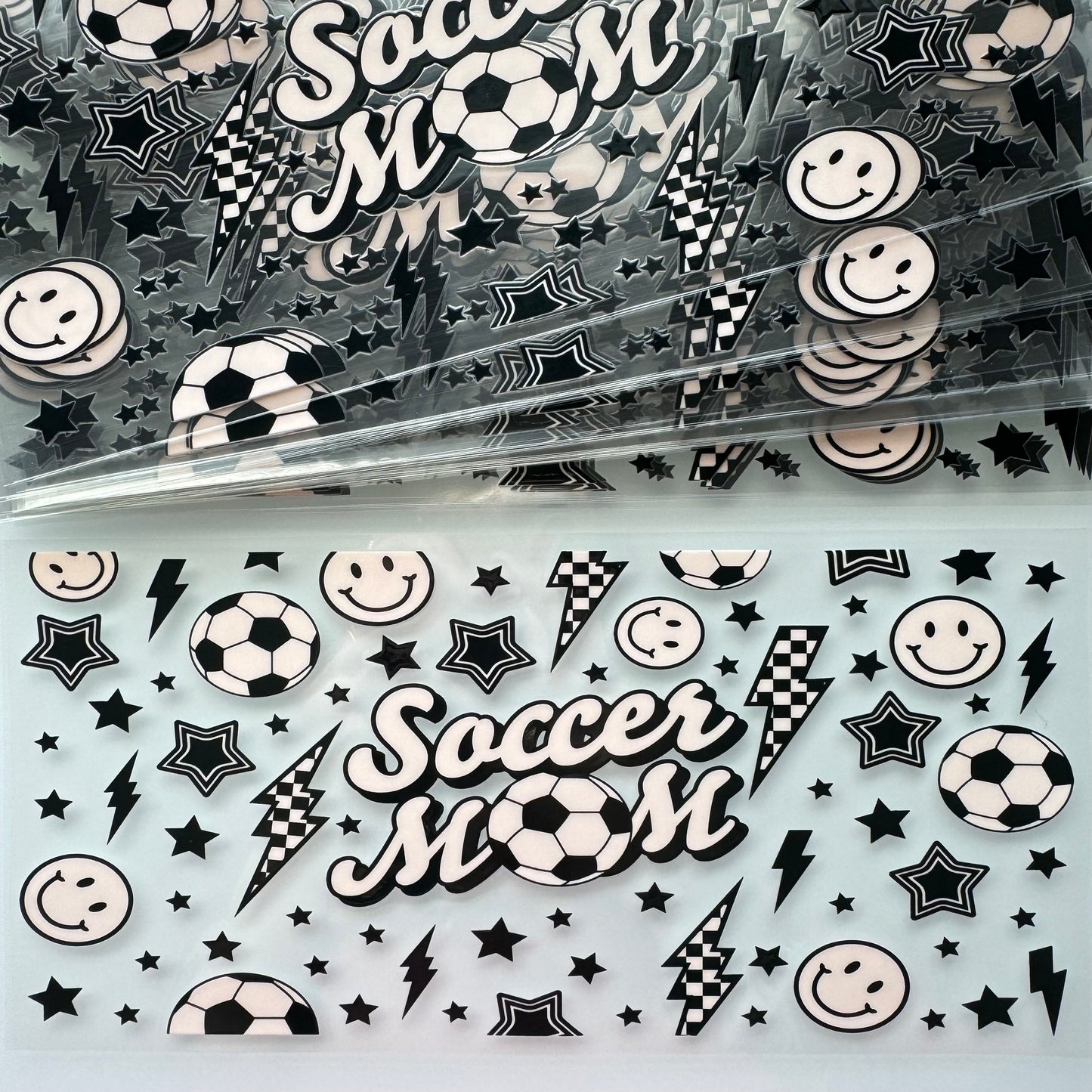 Sports Mom Themed Cup Wraps