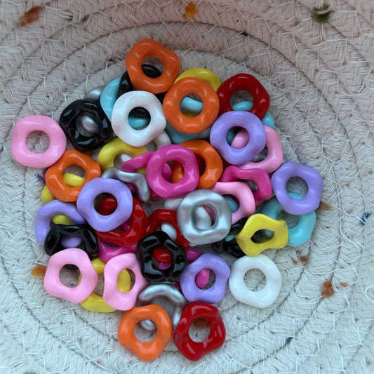 Wavy Spacers Mixed 50PK