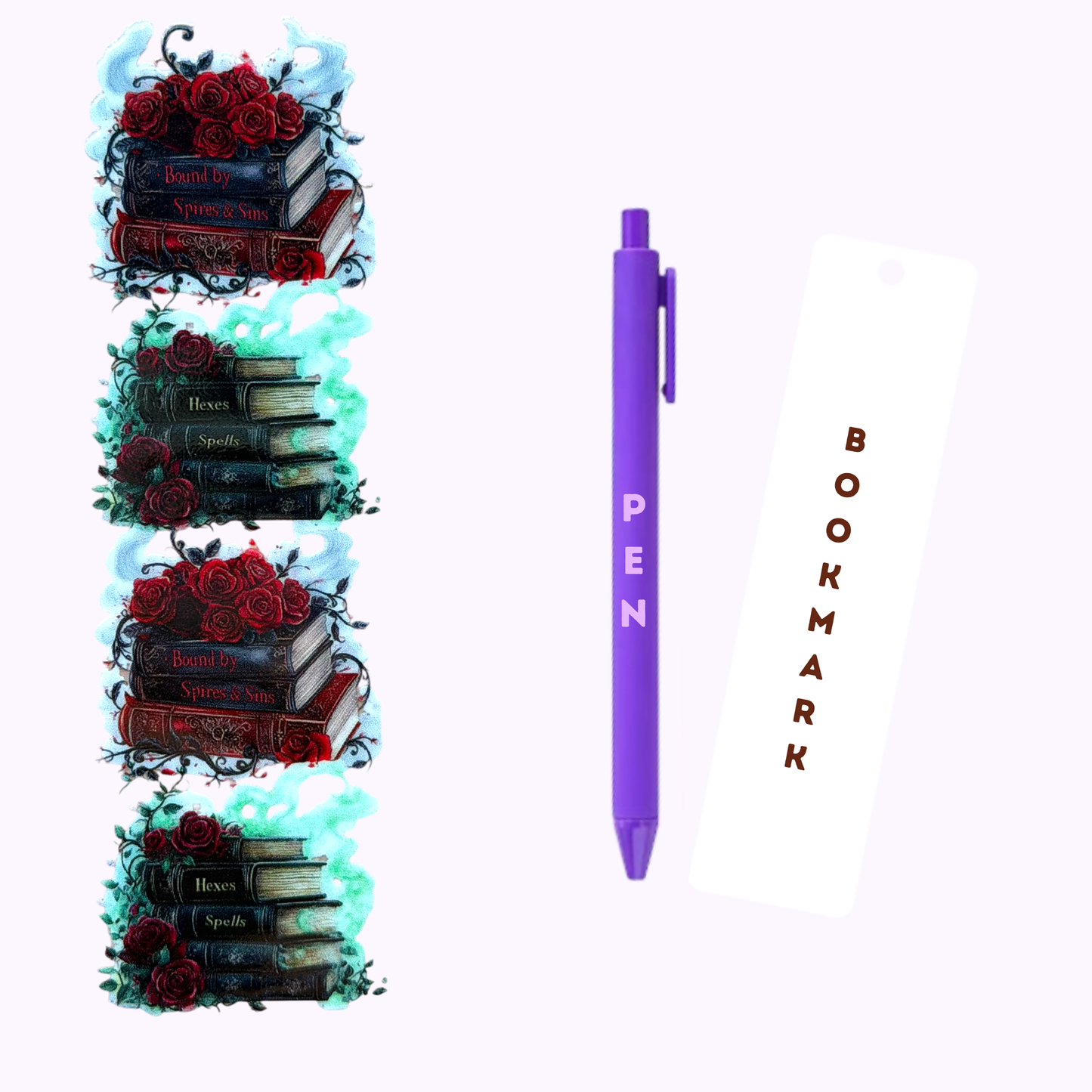 Books Of Spells Pen/Bookmark Wrap #13