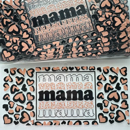 Mama/ Grandma/ Dad Themed Cup Wraps