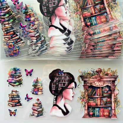 Book/ Reading Themed Cup Wraps