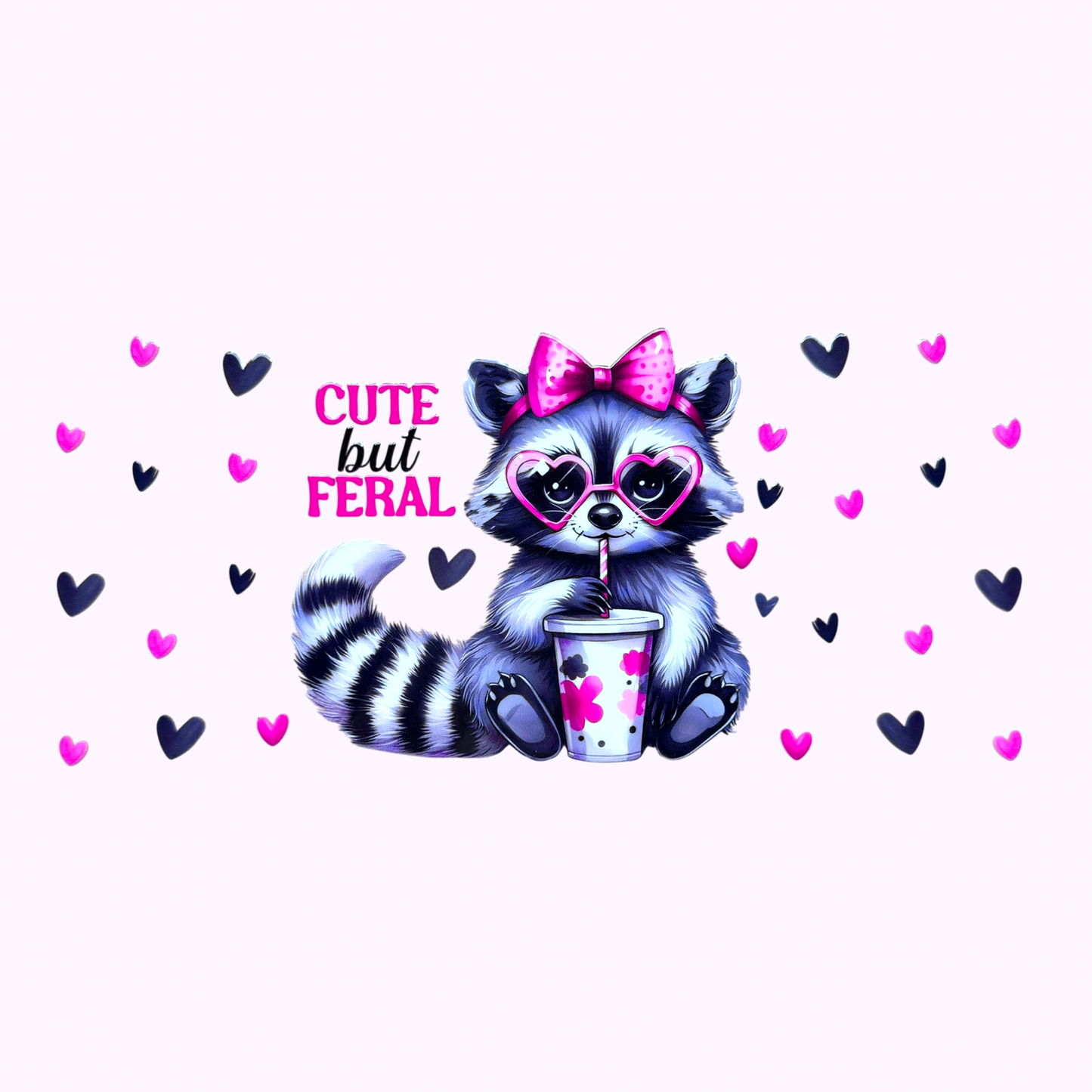 Cute But Feral Cup Wrap #115