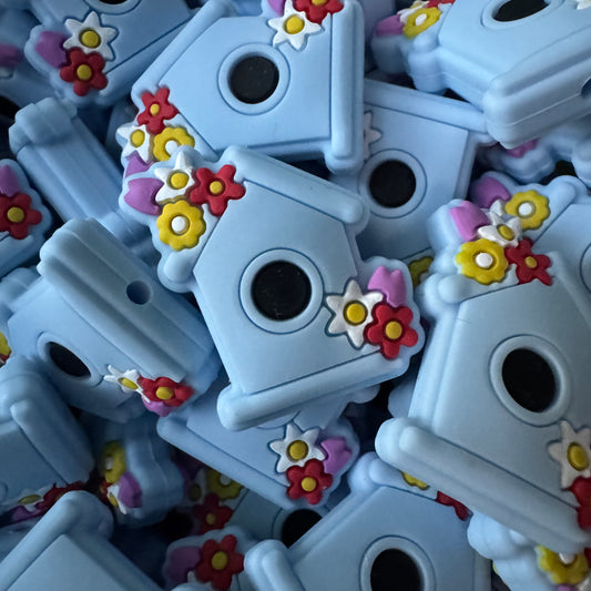 Blue Birdhouse