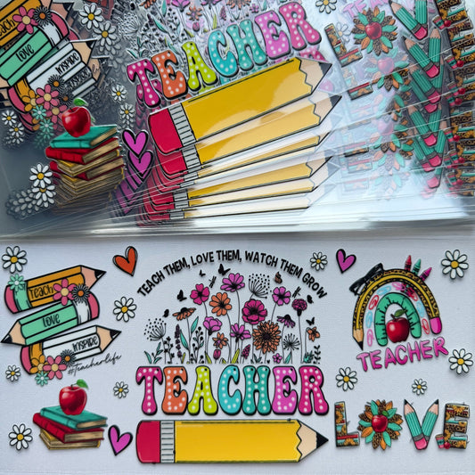 Teach Them, Watch Them Grow Cup Wrap #45